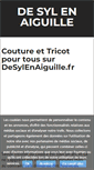 Mobile Screenshot of desylenaiguille.fr