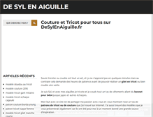 Tablet Screenshot of desylenaiguille.fr